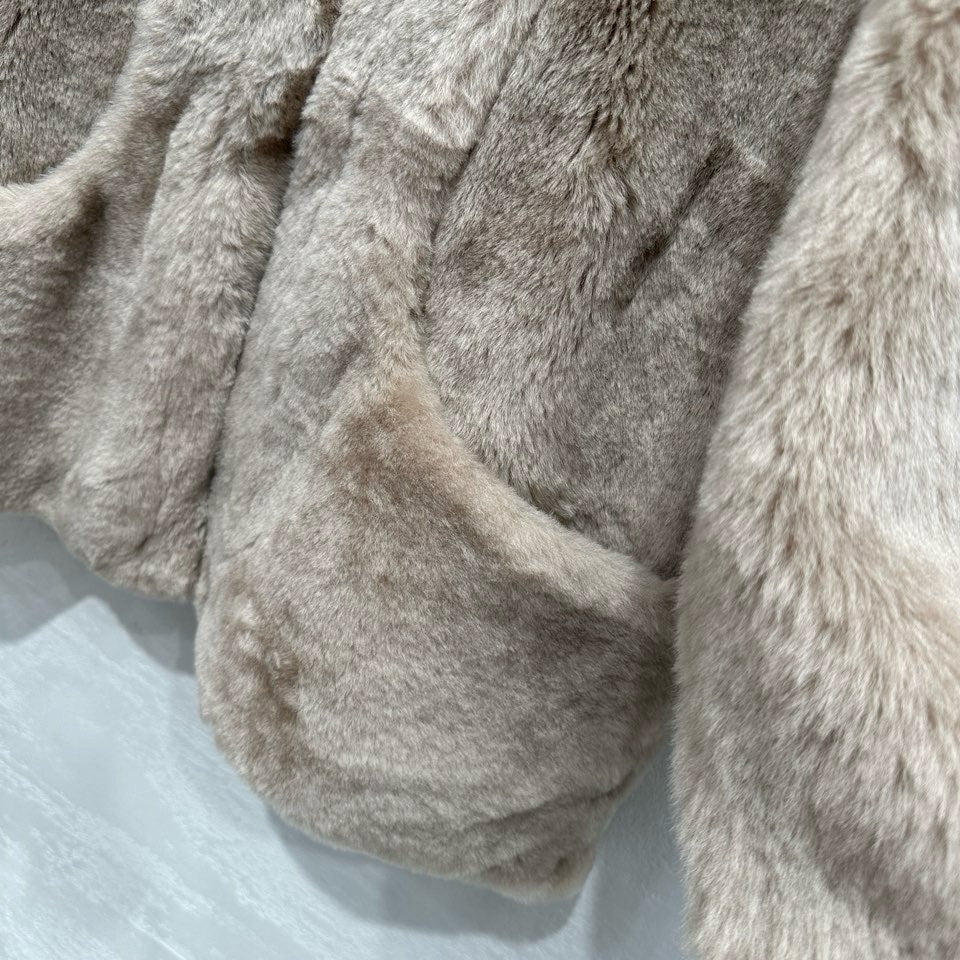 Sheepskin coat