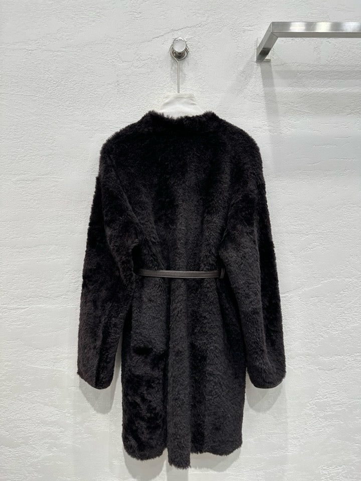 Sheepskin coat