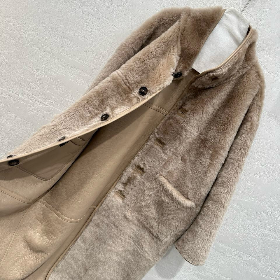 Sheepskin coat