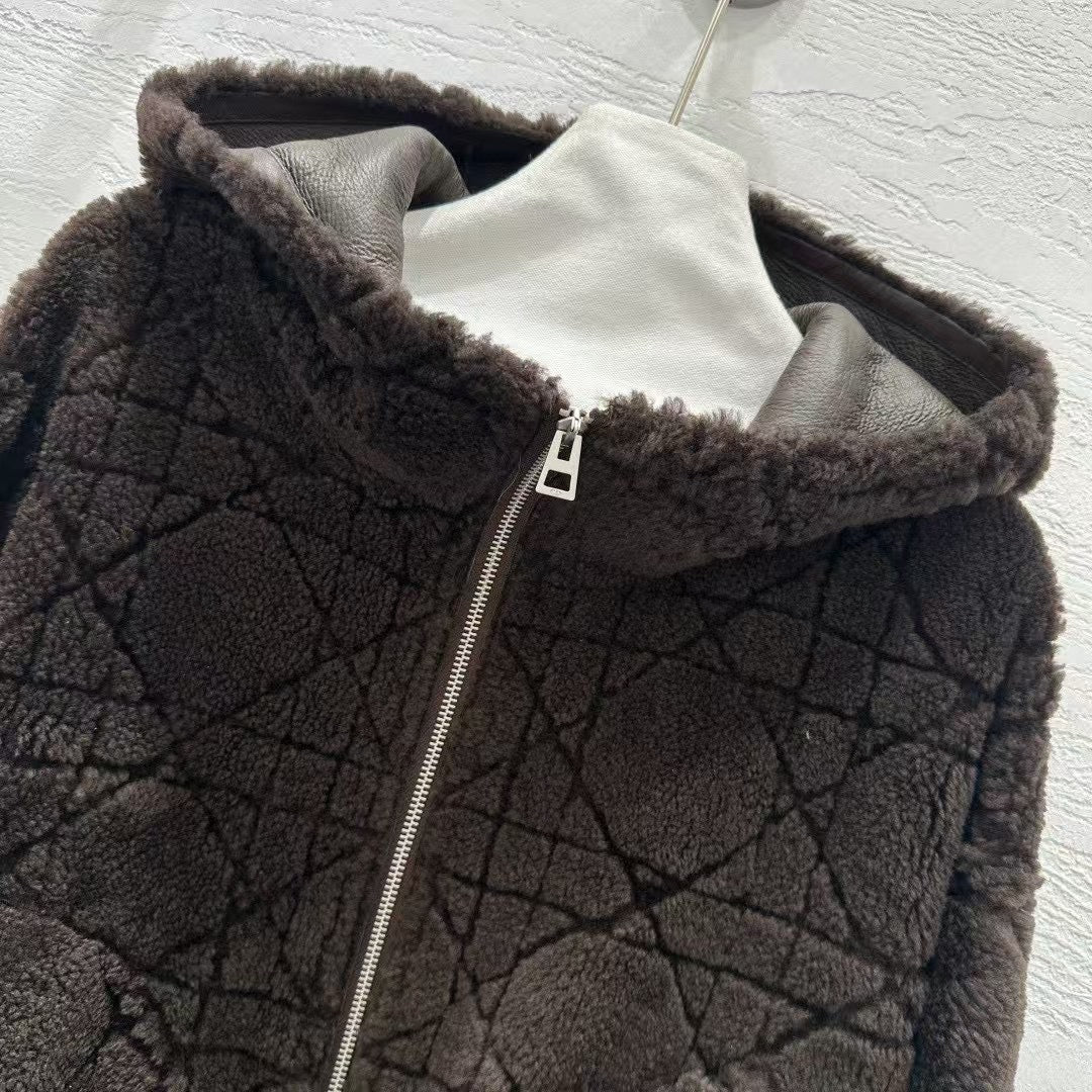 Sheepskin coat