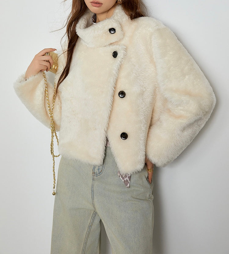 Sheepskin coat