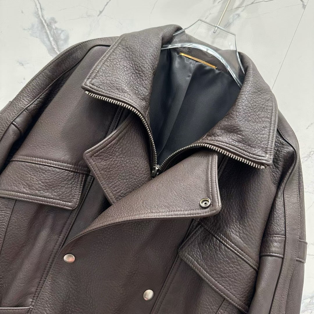 Leather jacket