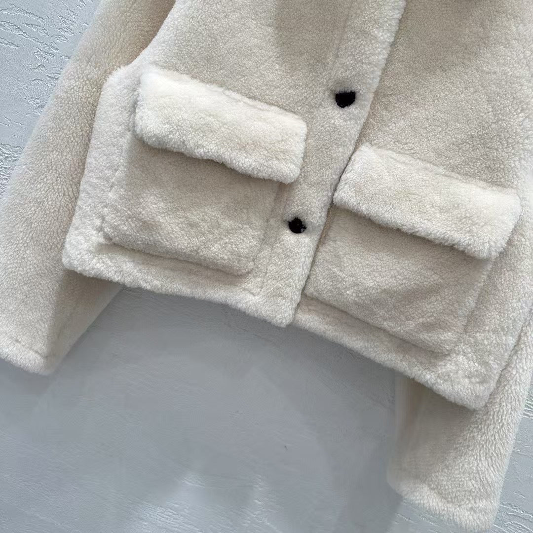 Sheepskin coat