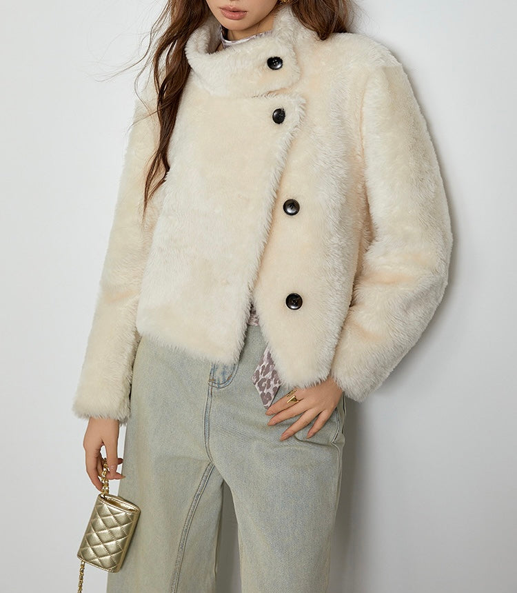 Sheepskin coat