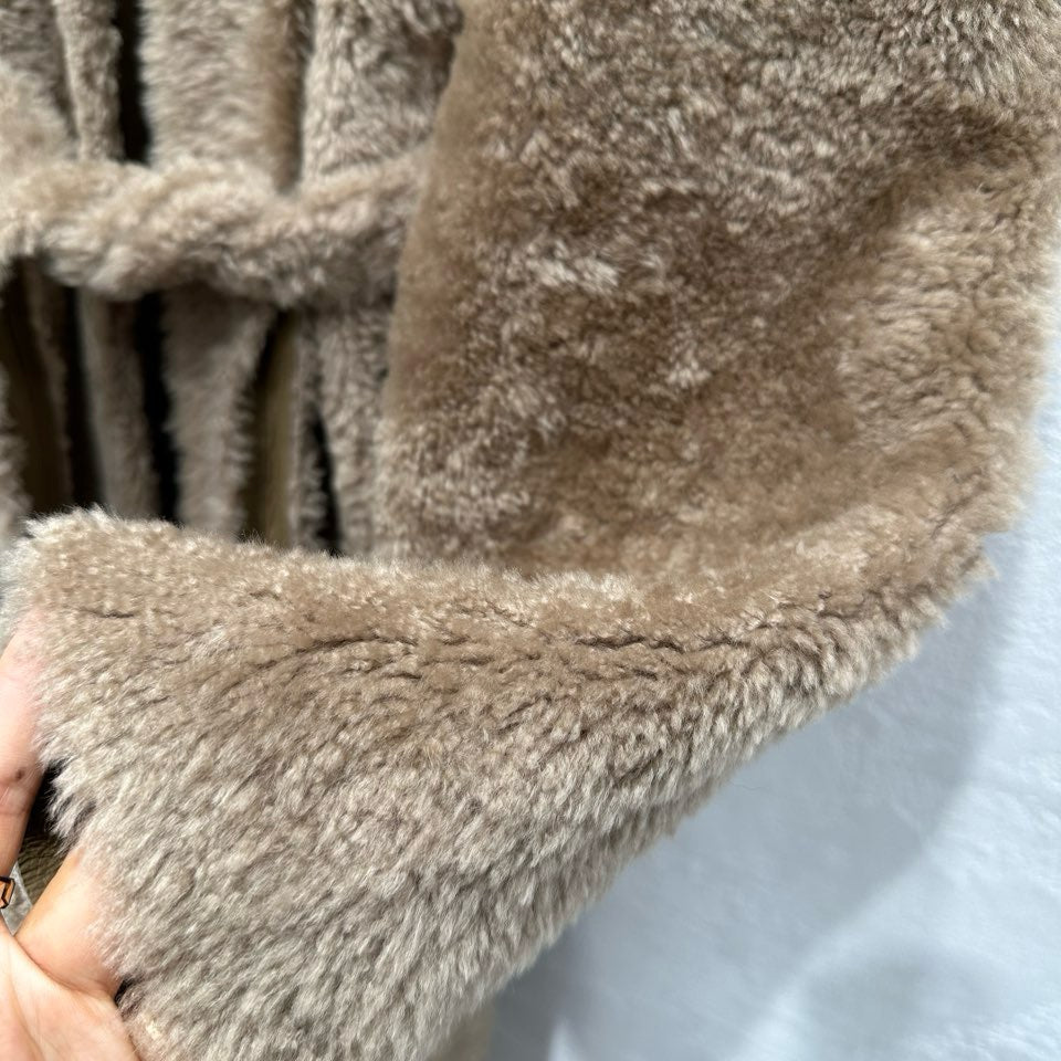 Sheepskin coat