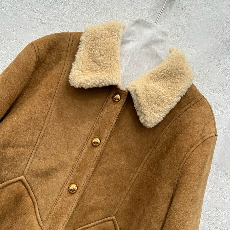 Sheepskin jacket