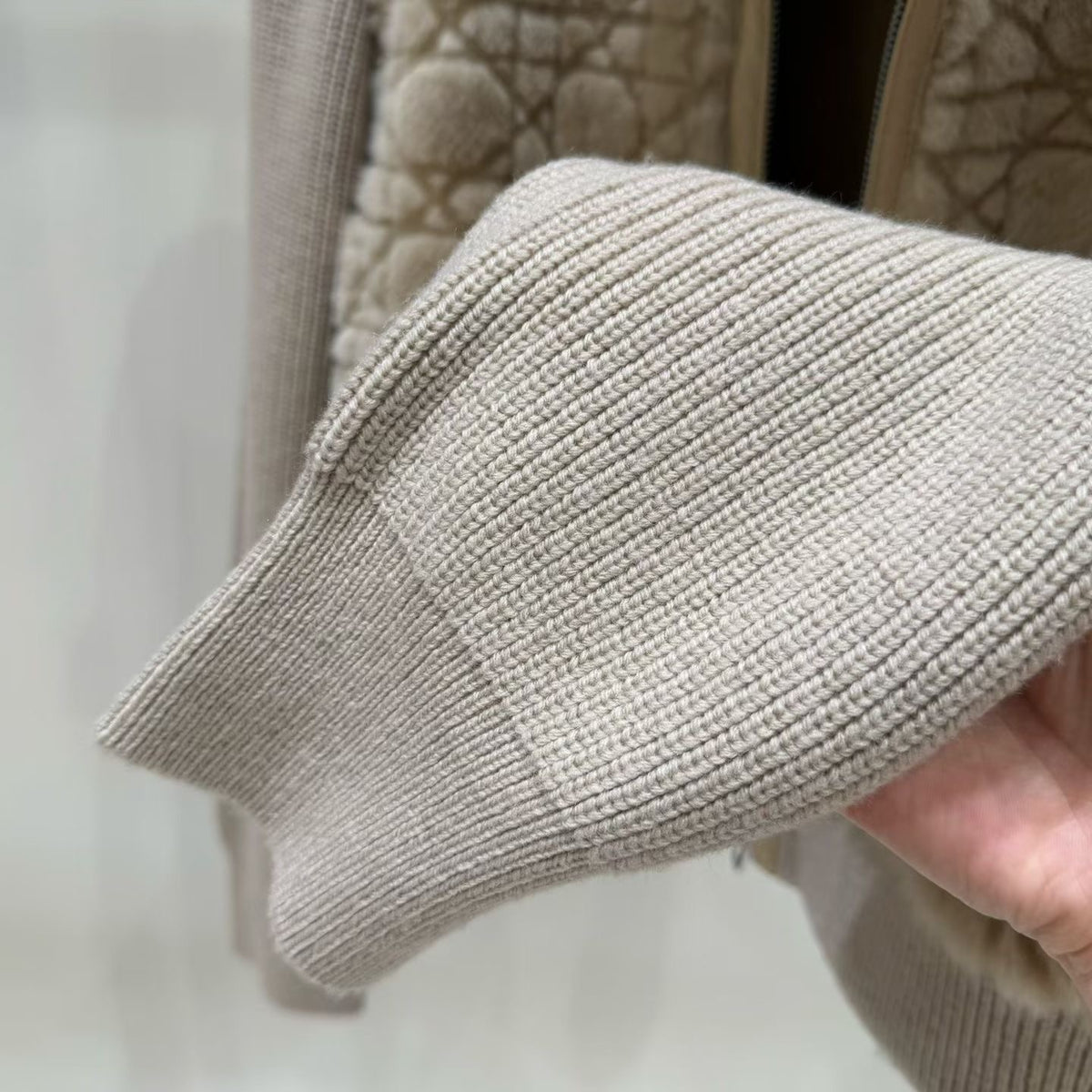 Sheepskin jacket