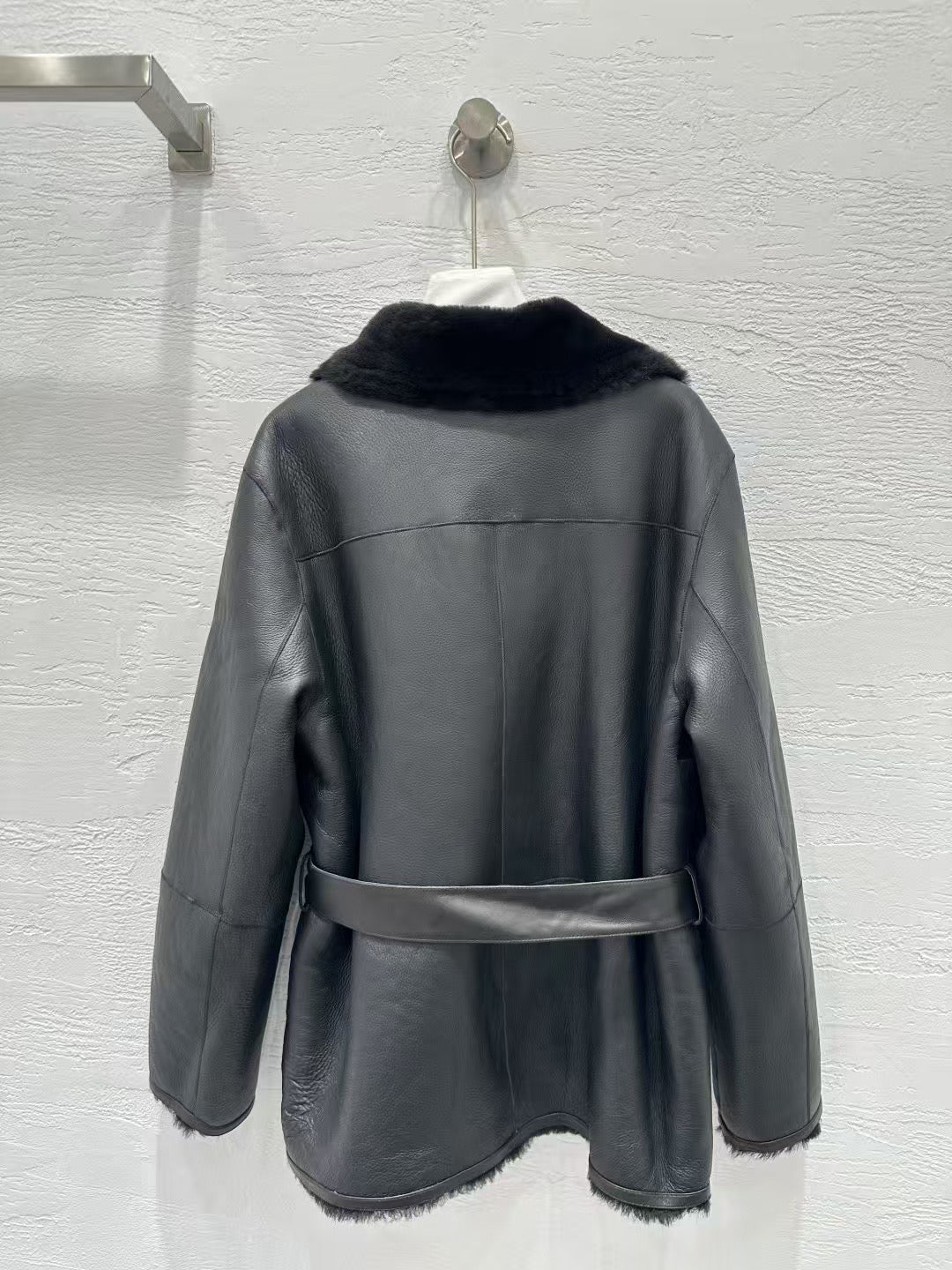 Sheepskin coat