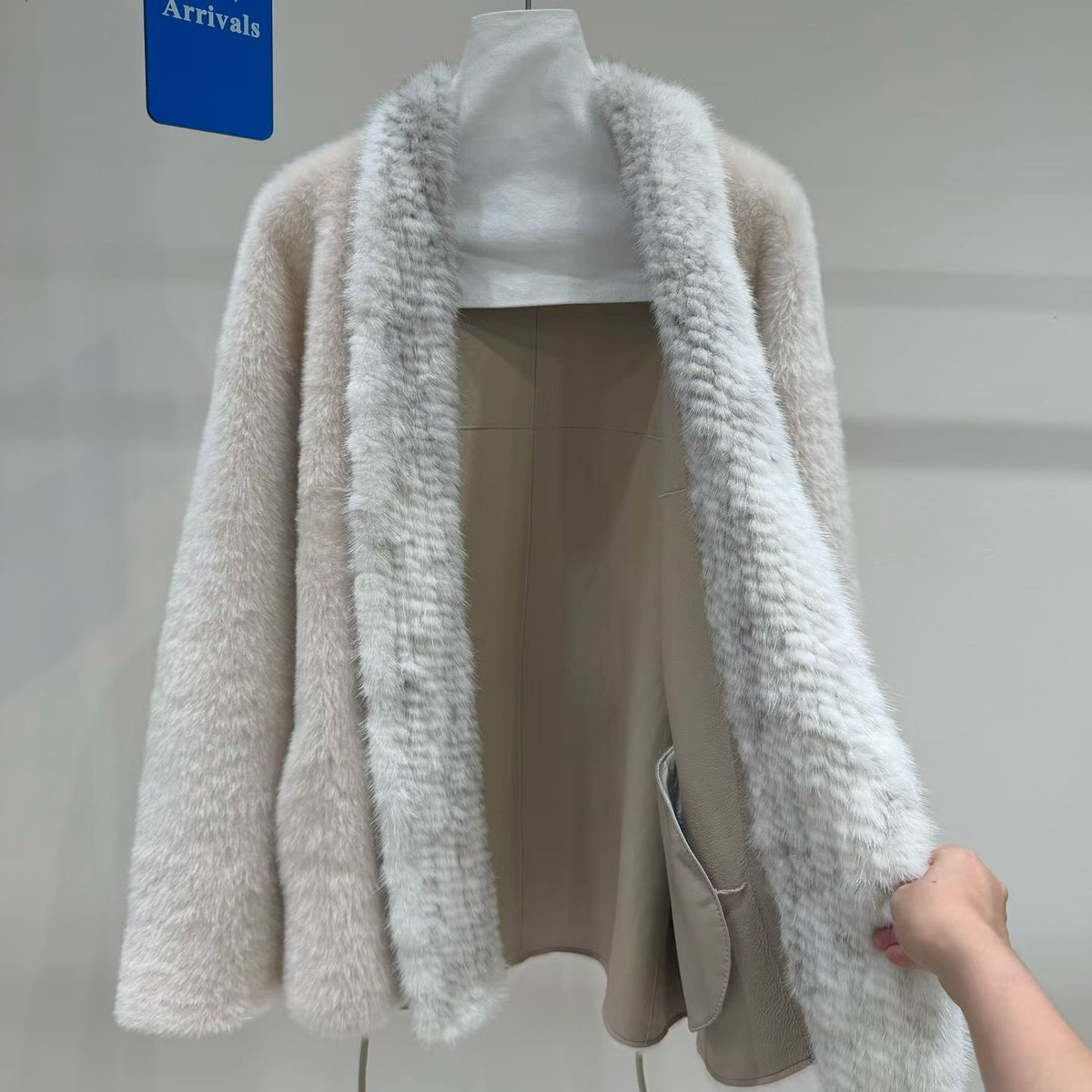 Sheepskin coat