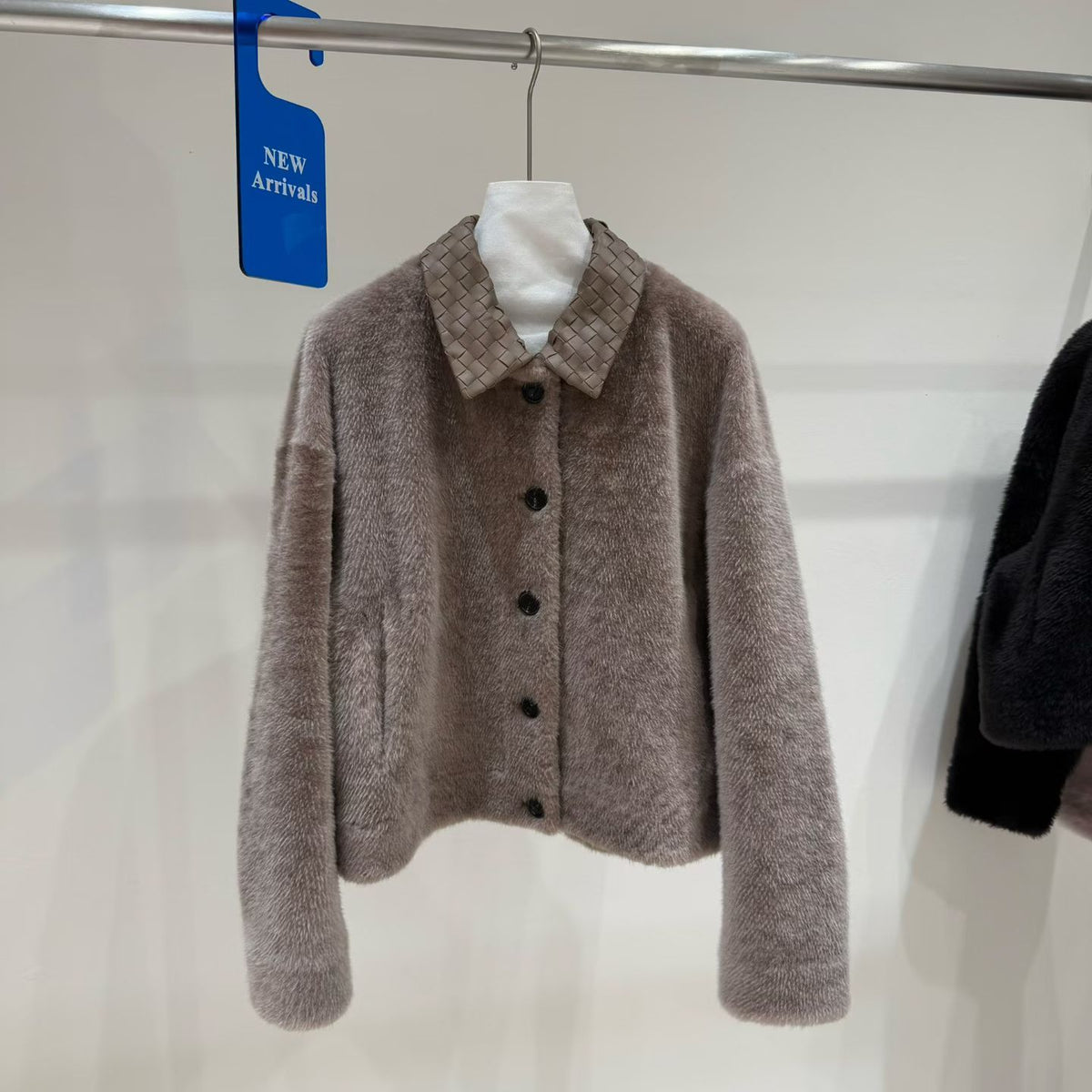 Sheepskin coat