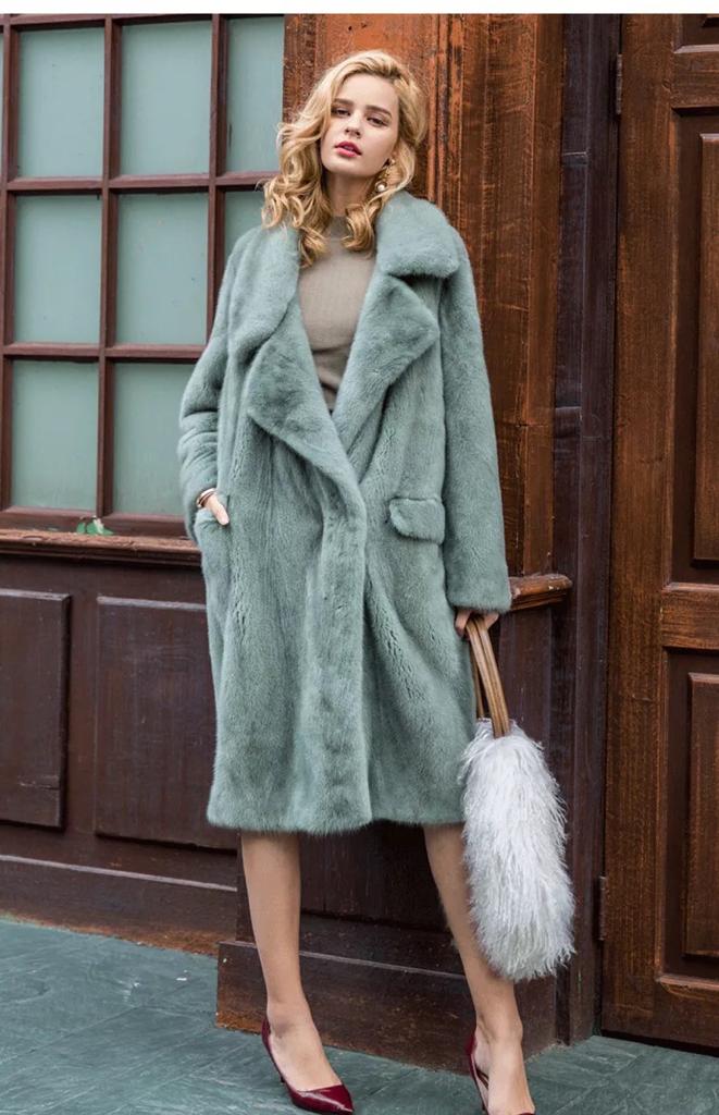 Danish mink fur coat