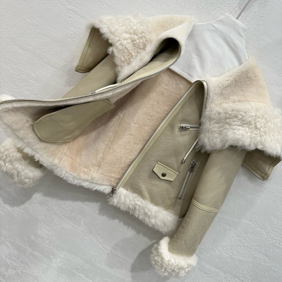 Sheepskin jacket