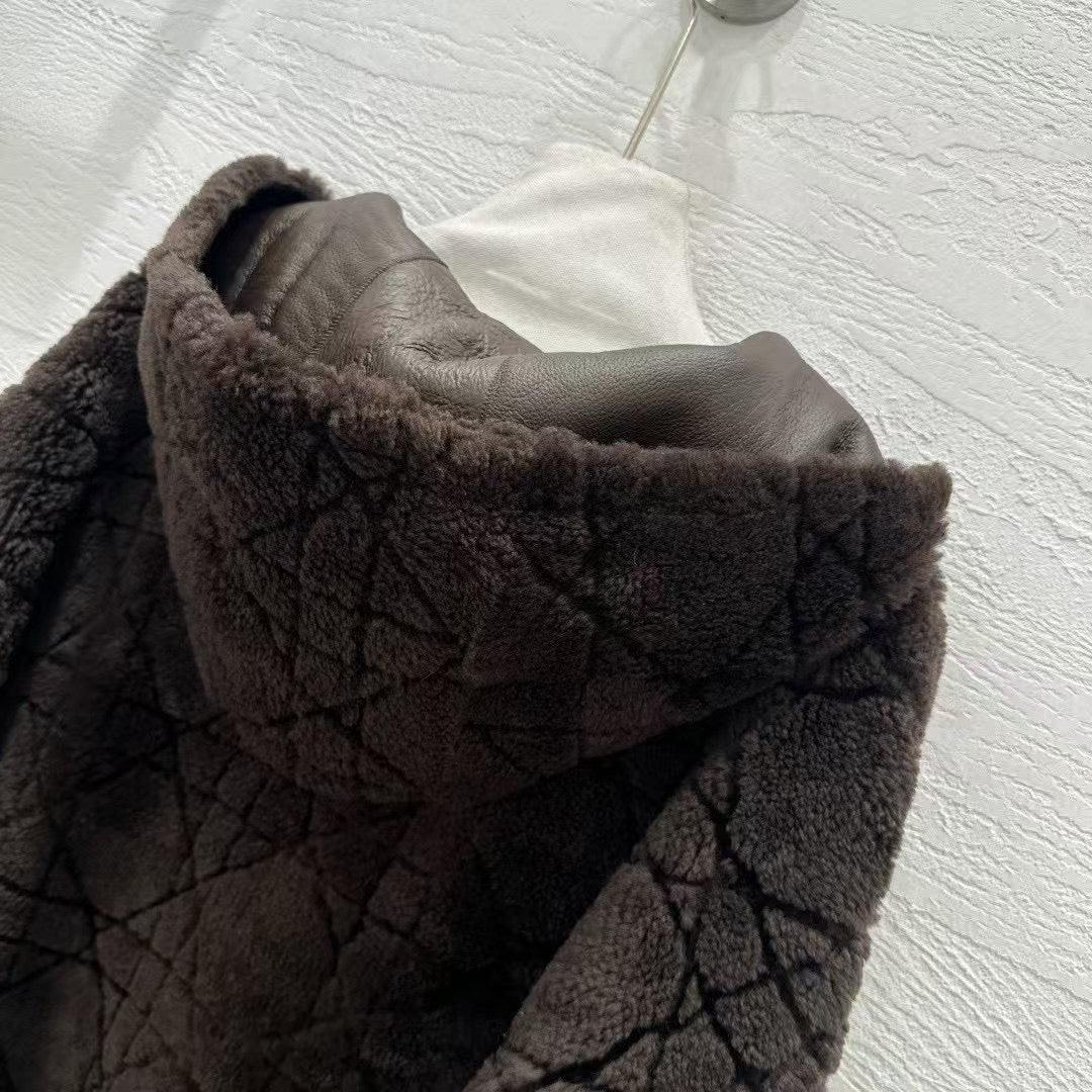 Sheepskin coat