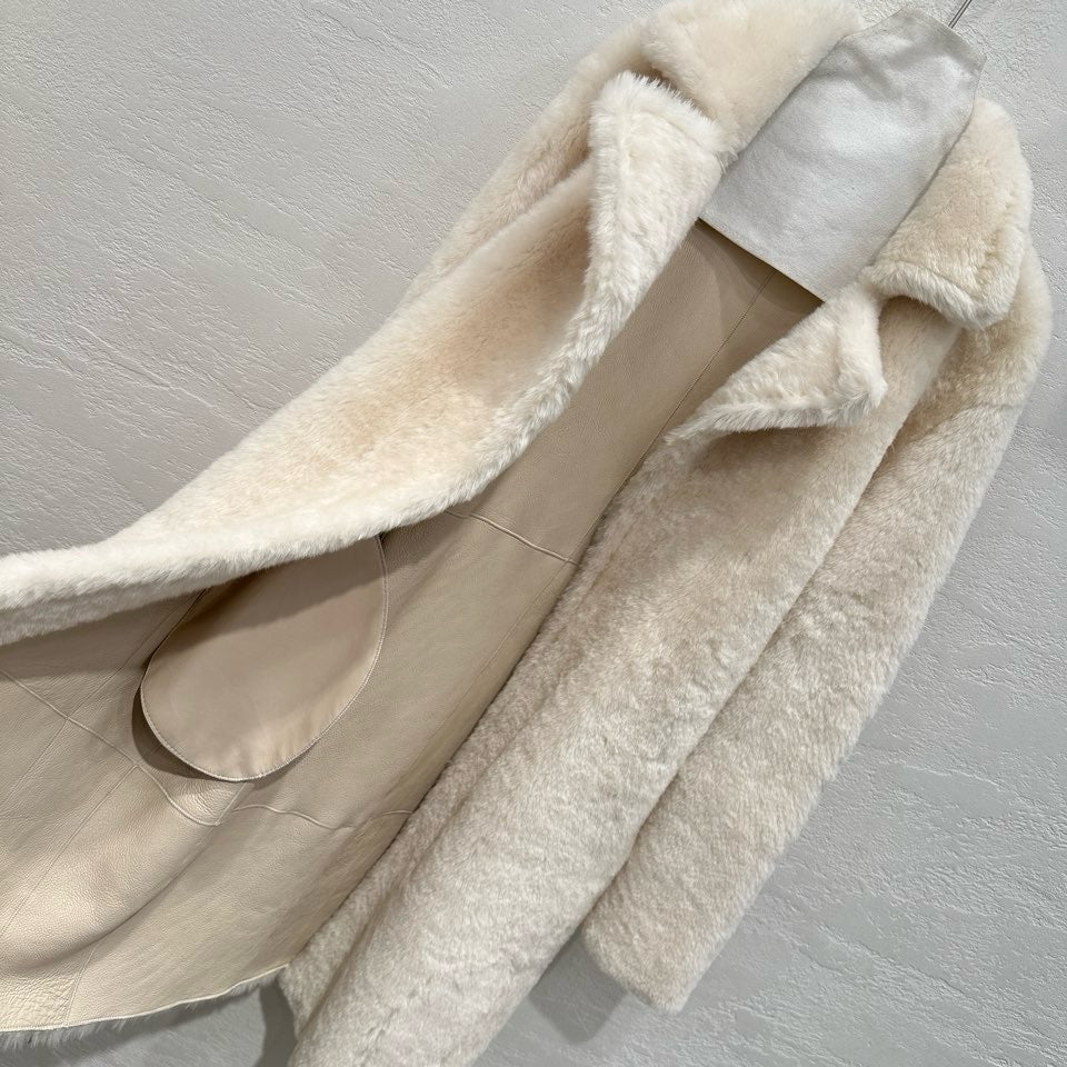 Sheepskin coat