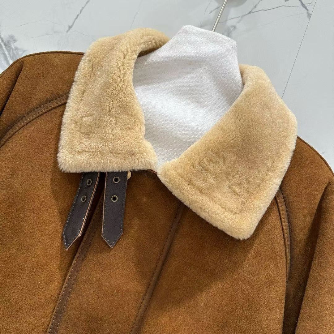 Sheepskin jacket