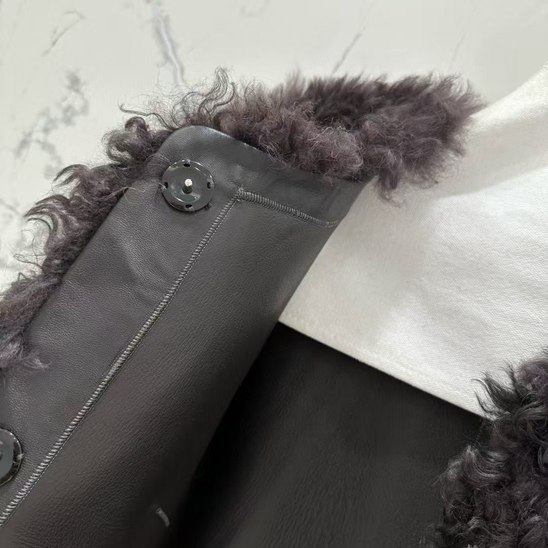 Sheepskin jacket
