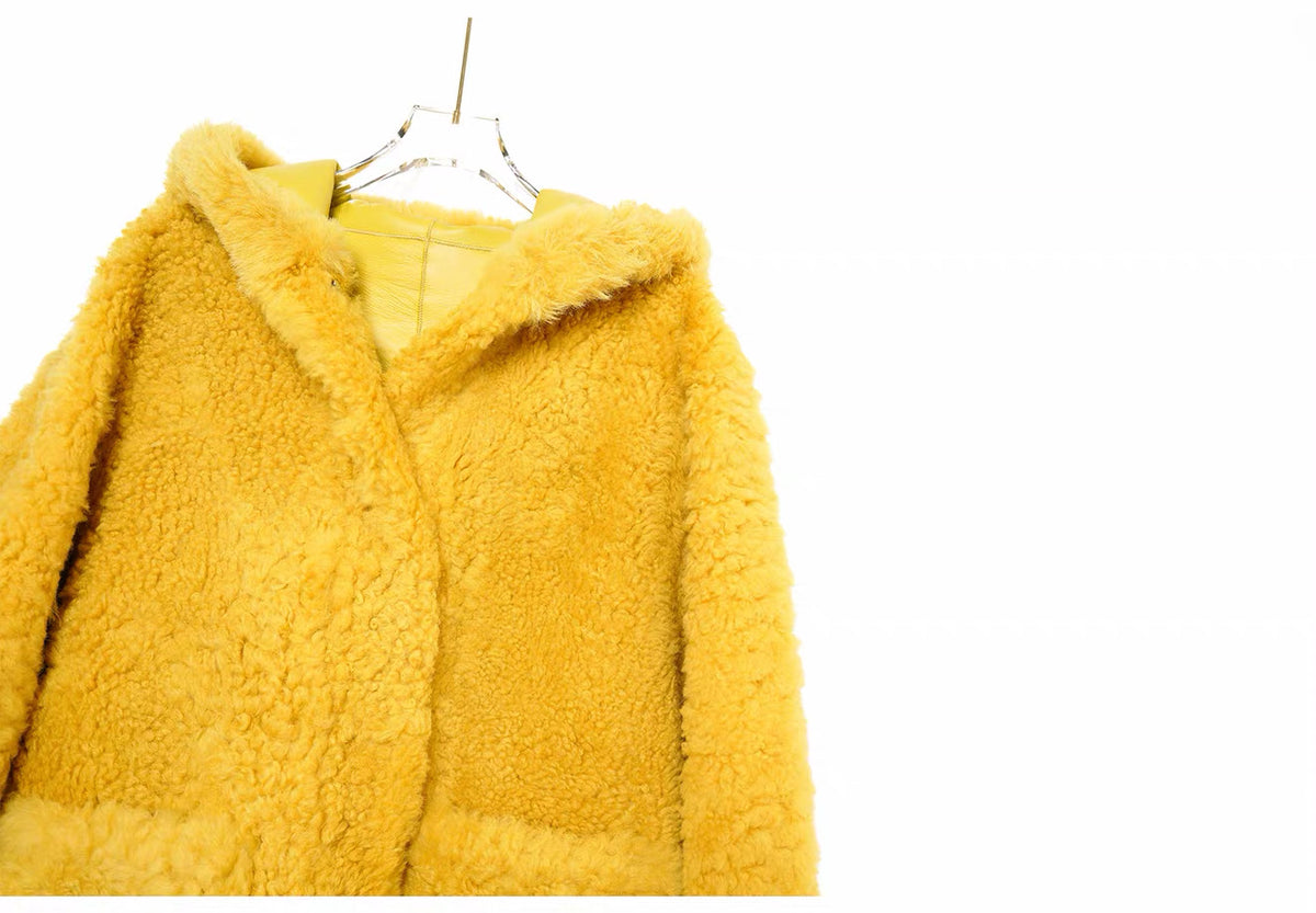 Sheepskin coat