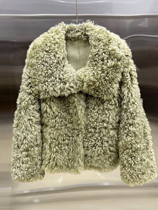 Sheepskin coat