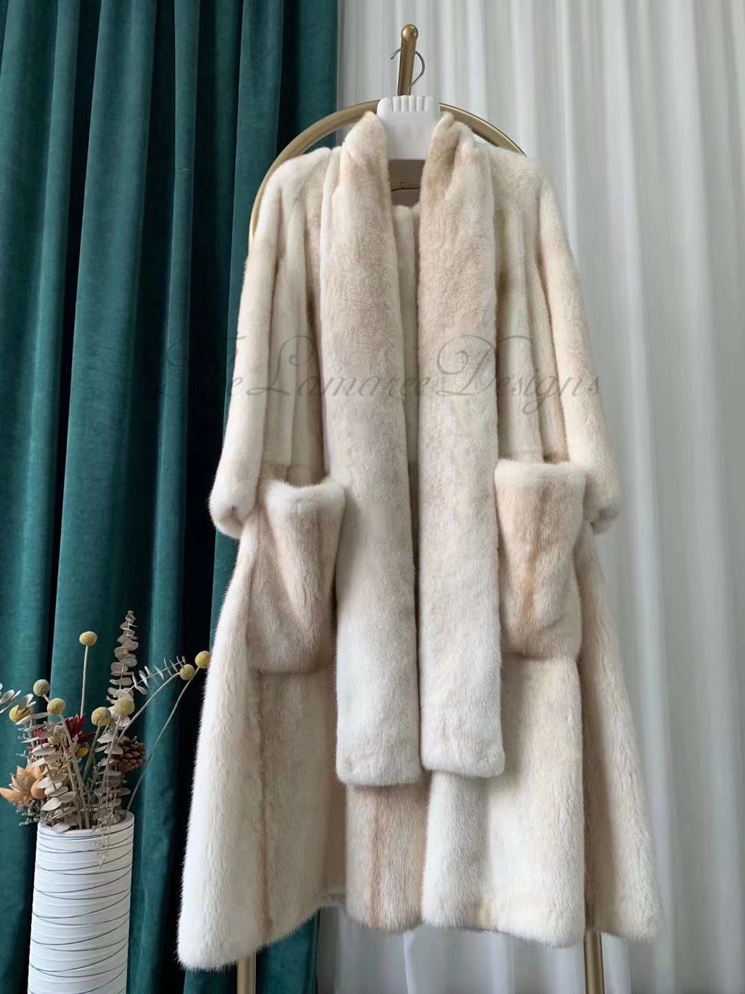 Danish mink fur coat