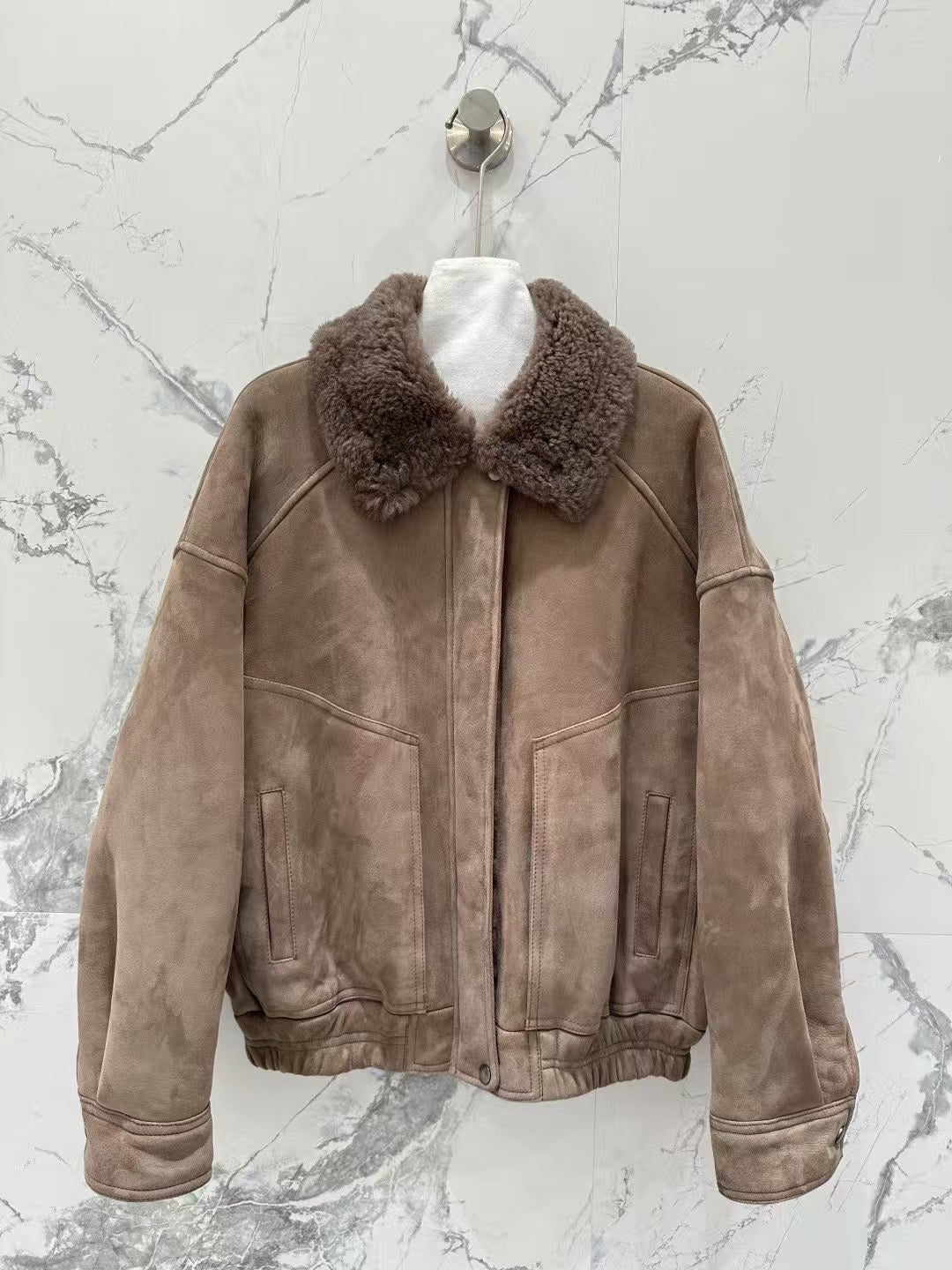 Sheepskin coat
