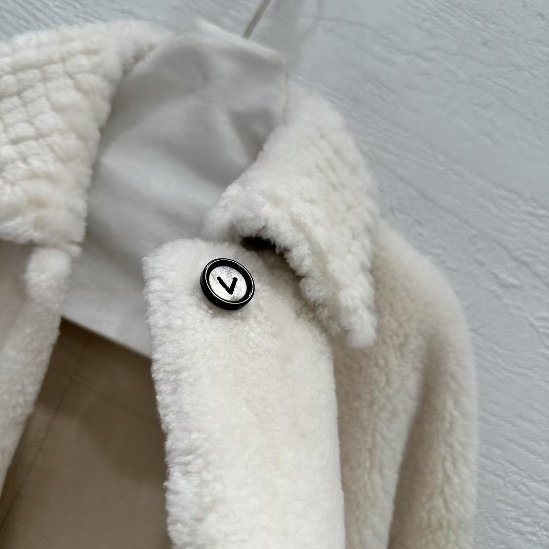Sheepskin coat