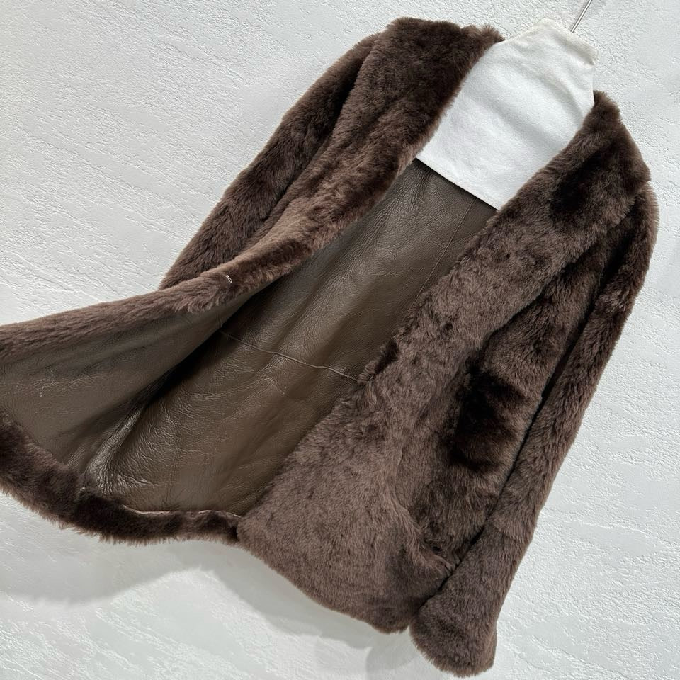 Sheepskin coat