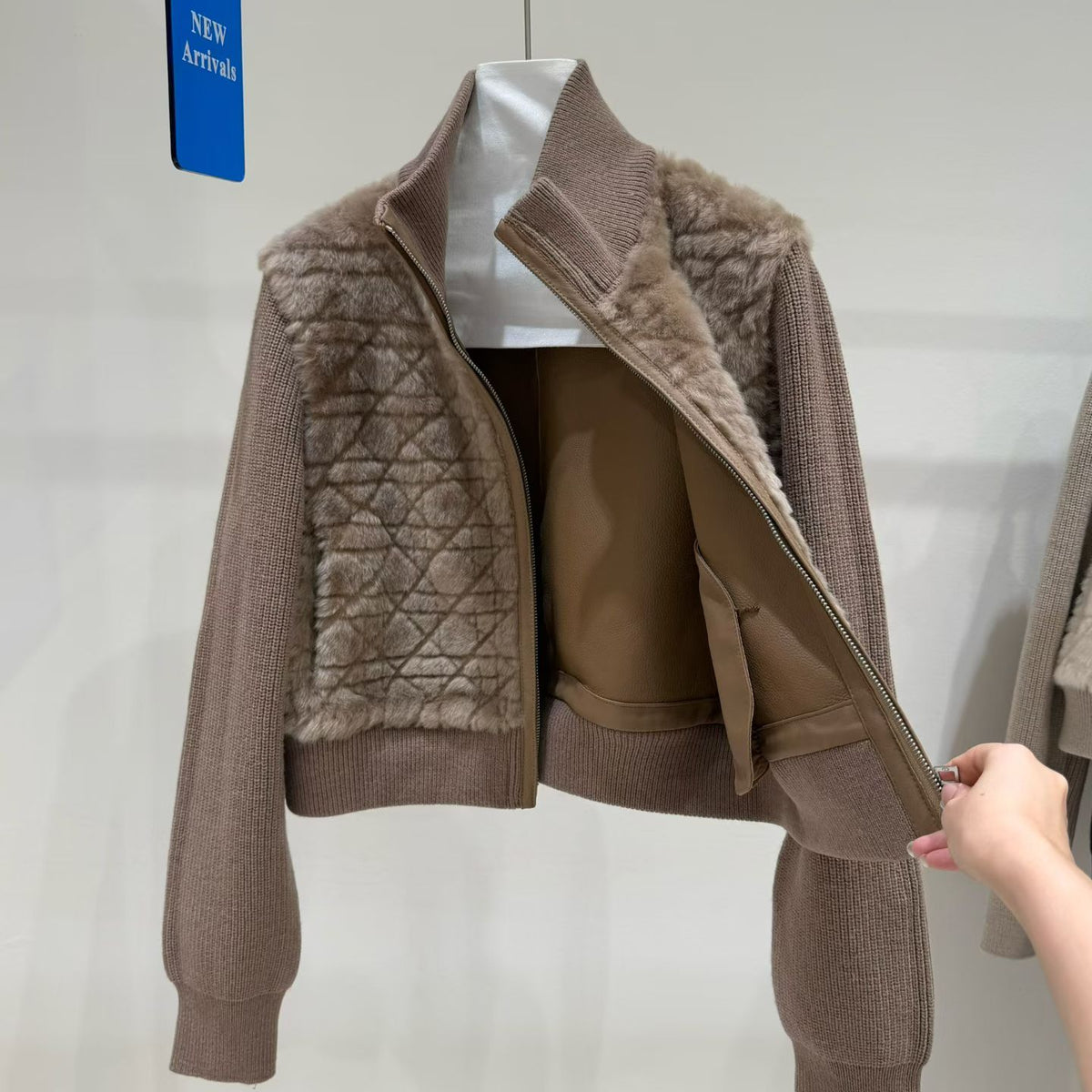 Sheepskin jacket