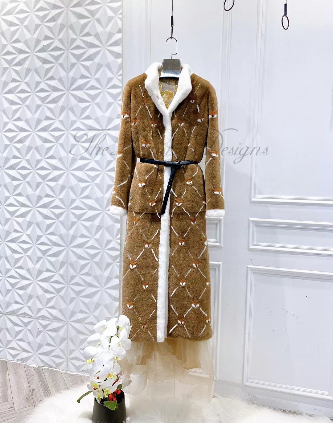 Danish mink fur coat