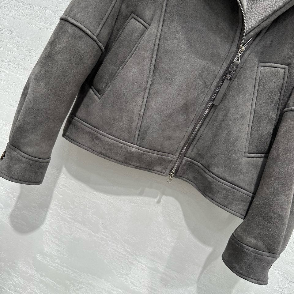 Sheepskin jacket