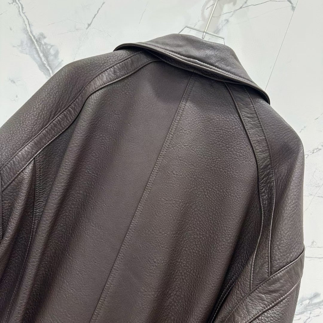 Leather jacket