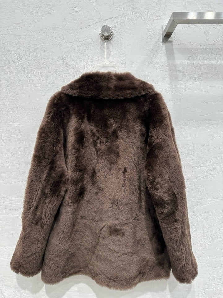 Sheepskin coat