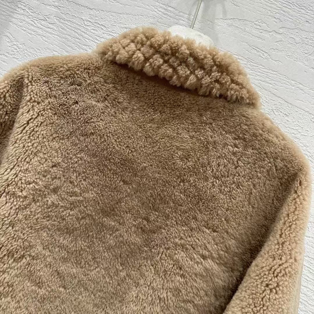 Sheepskin coat