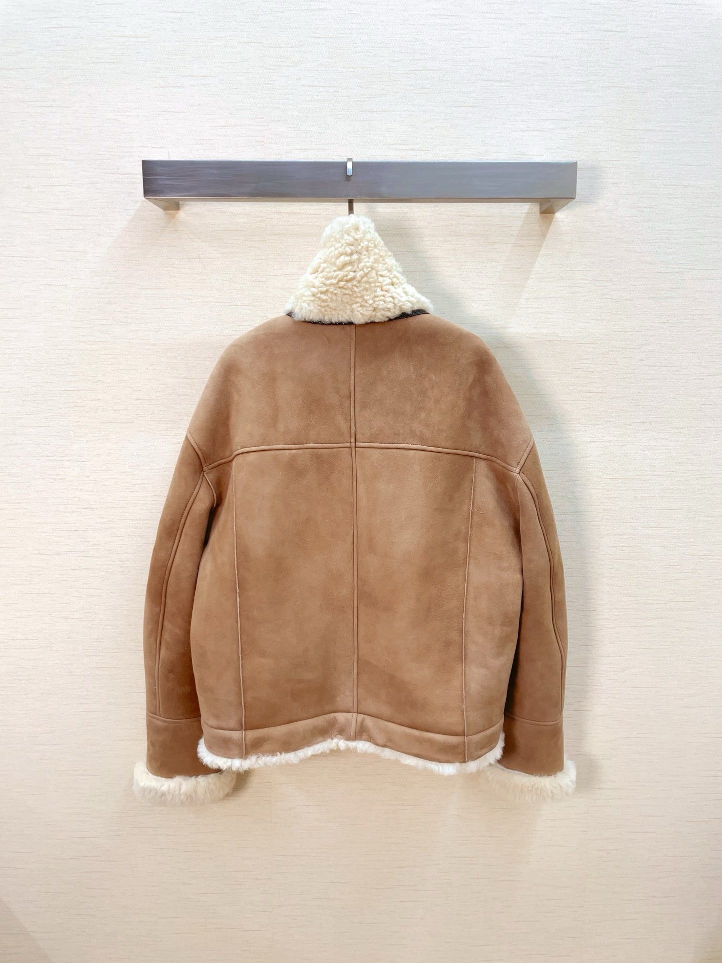 Double-sided sheepskin jacket