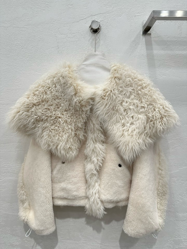 Sheepskin jacket