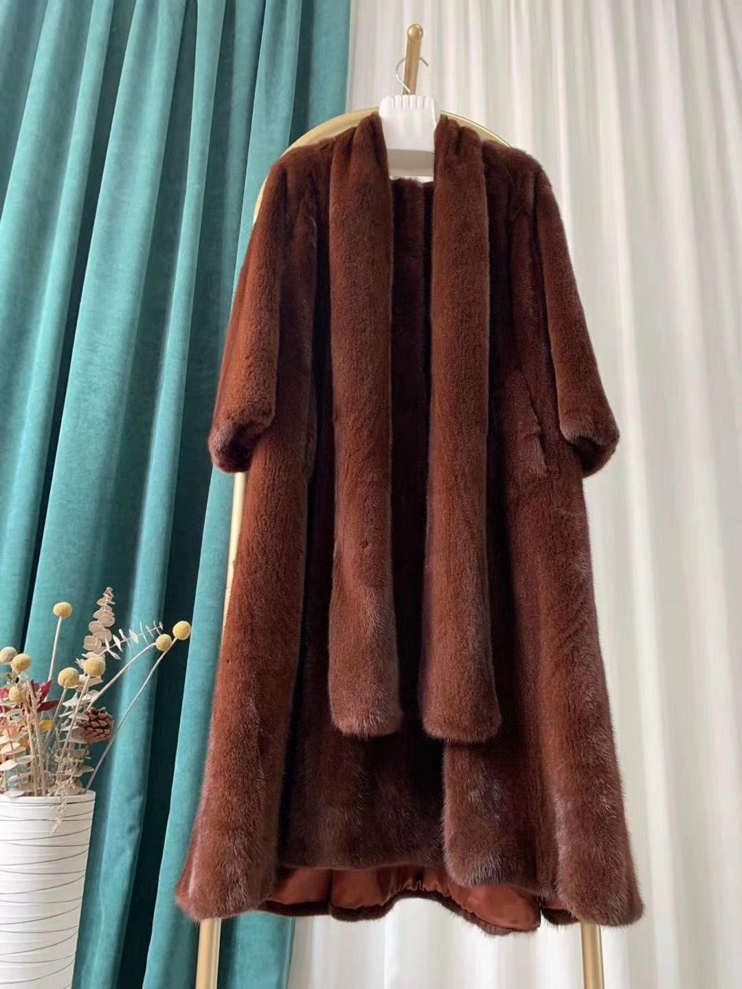 Danish mink fur coat