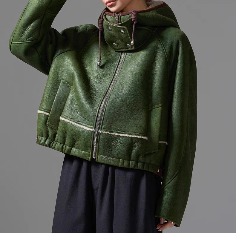 Sheepskin jacket