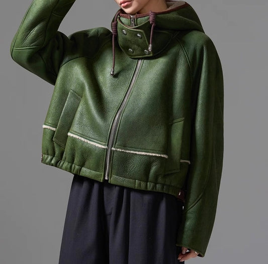 Sheepskin jacket
