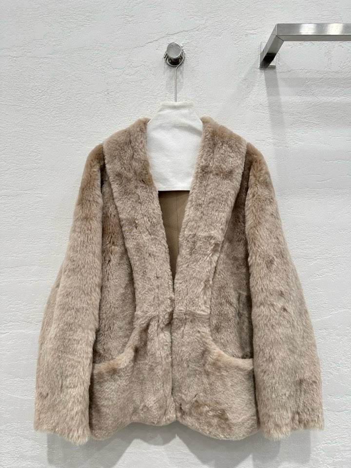 Sheepskin coat