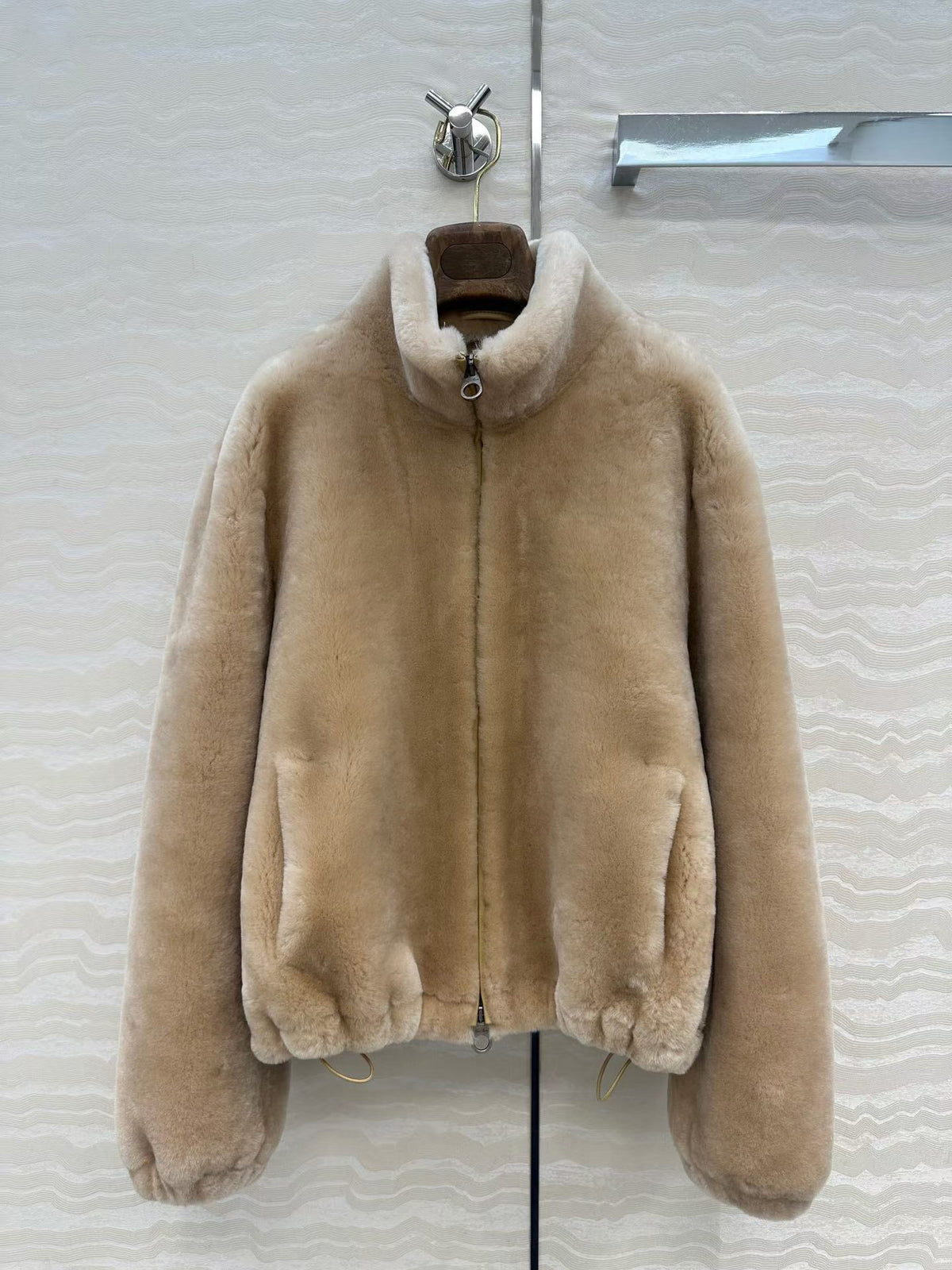 Sheepskin coat