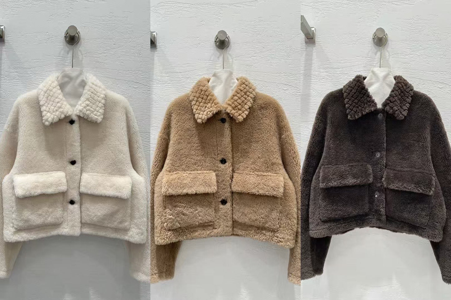 Sheepskin coat