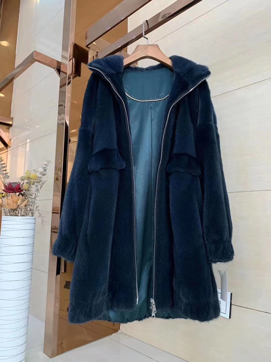 Danish mink fur coat