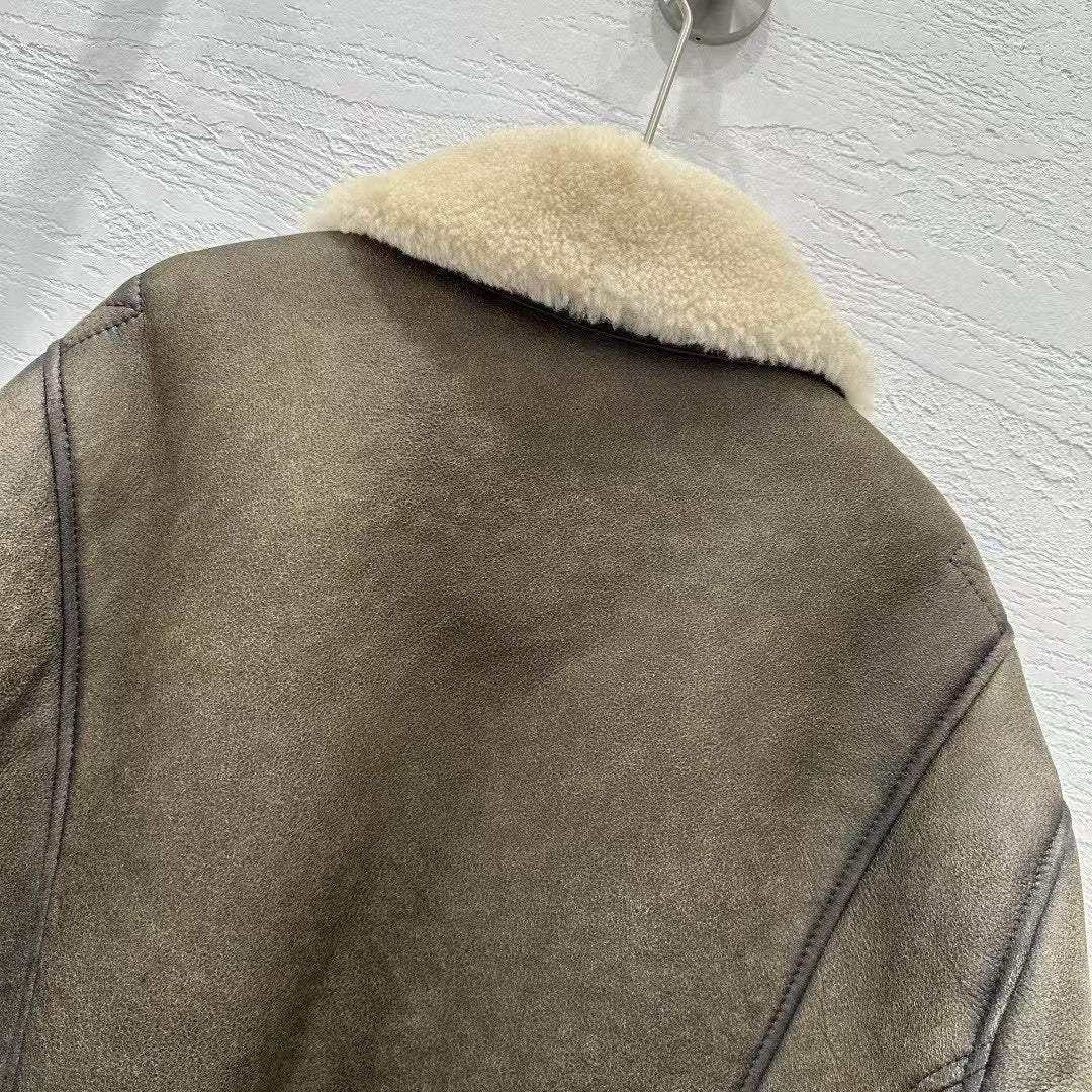 Sheepskin jacket