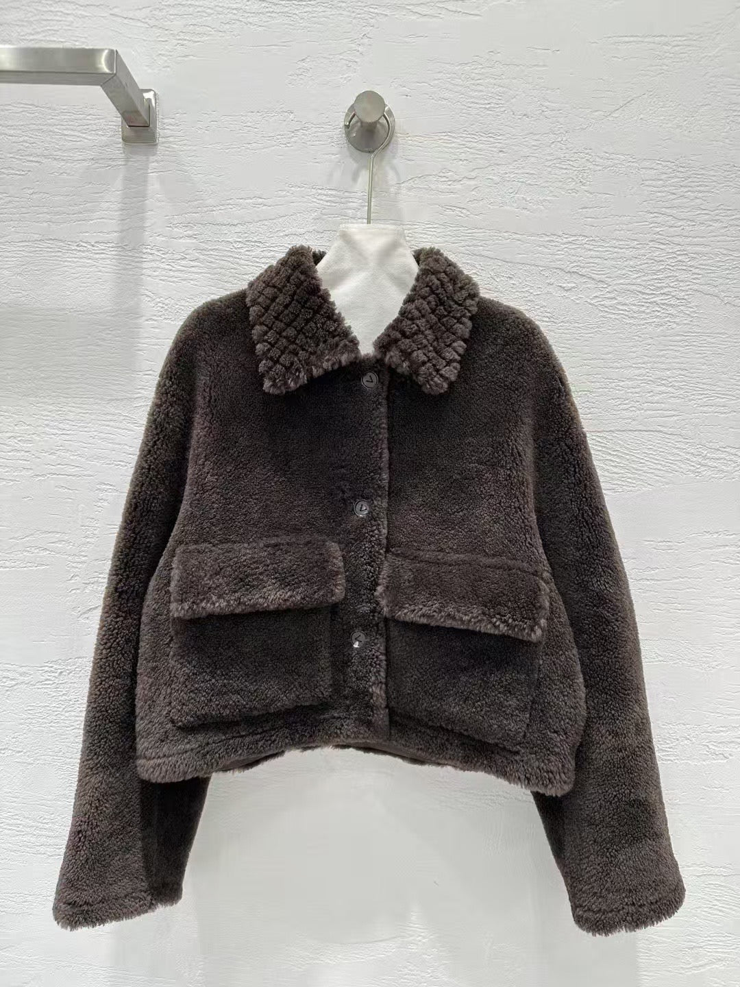 Sheepskin coat