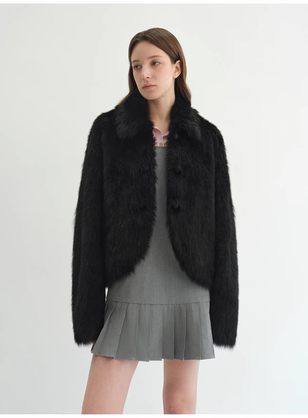 Sheepskin coat