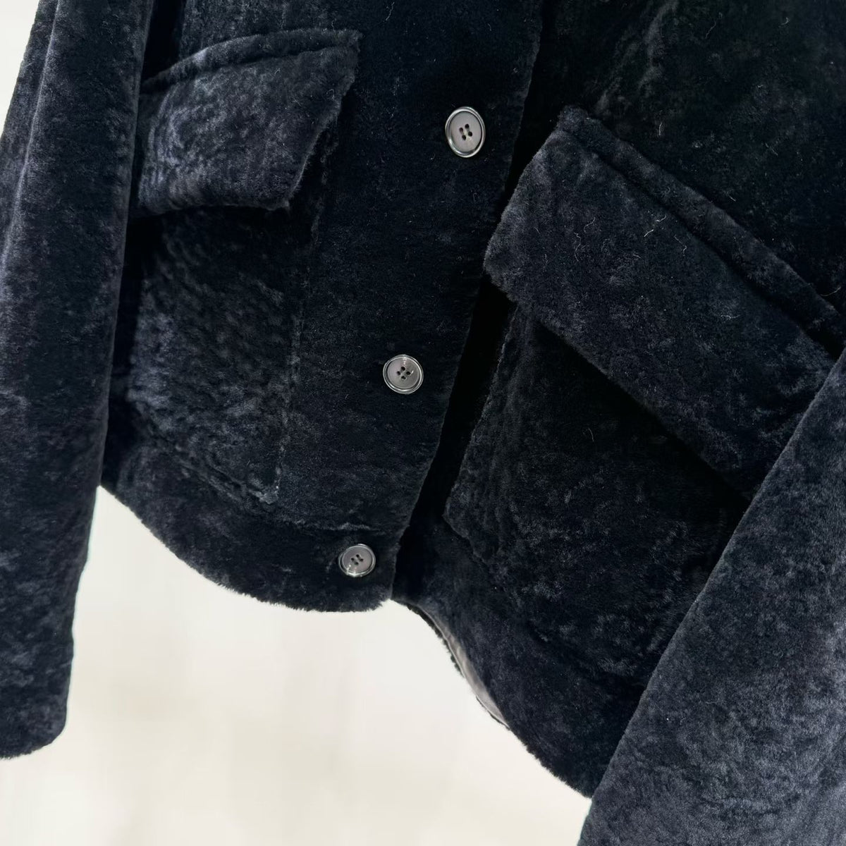 Sheepskin coat