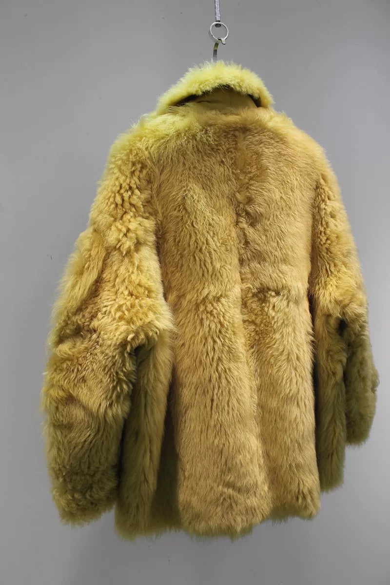 Sheepskin coat