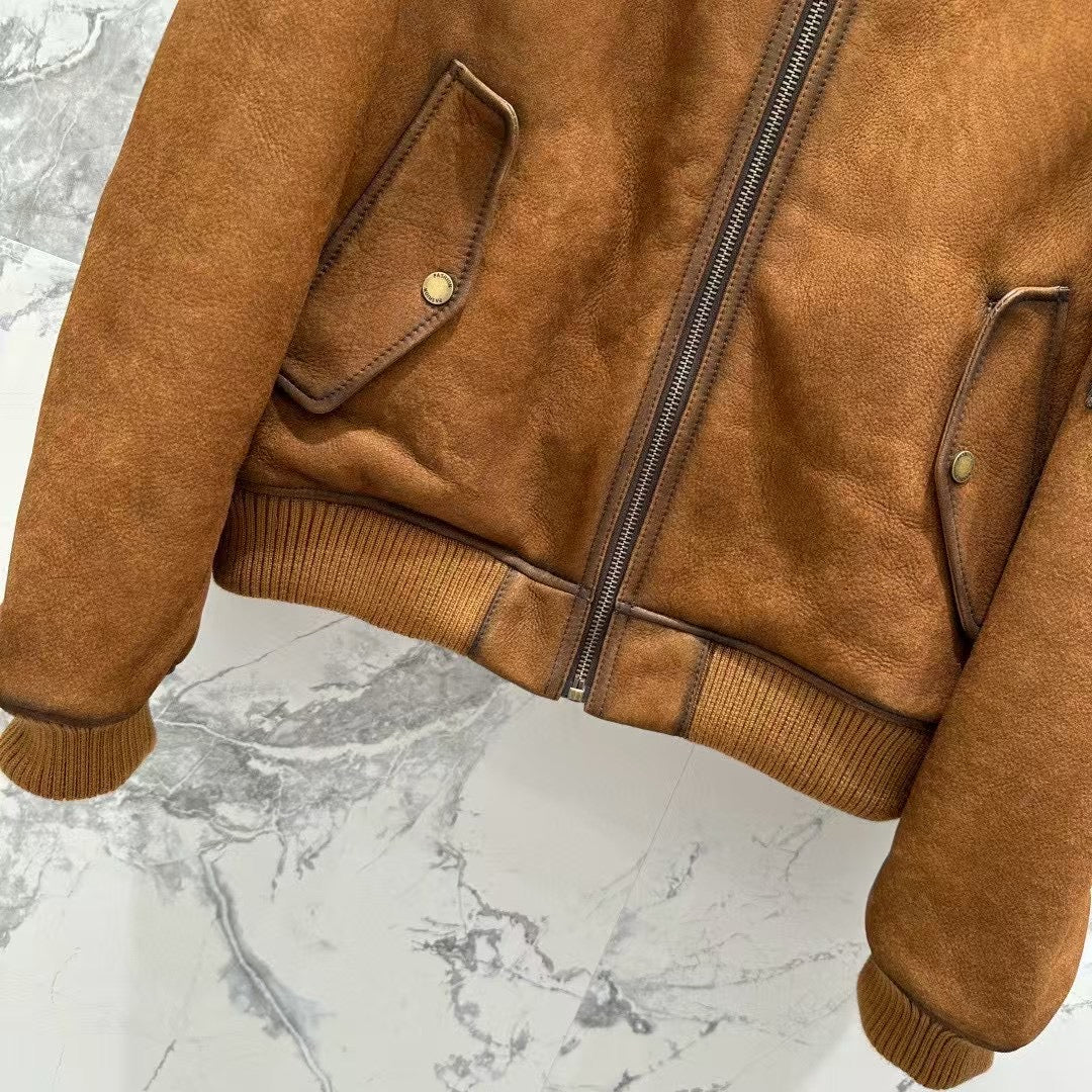 Sheepskin jacket