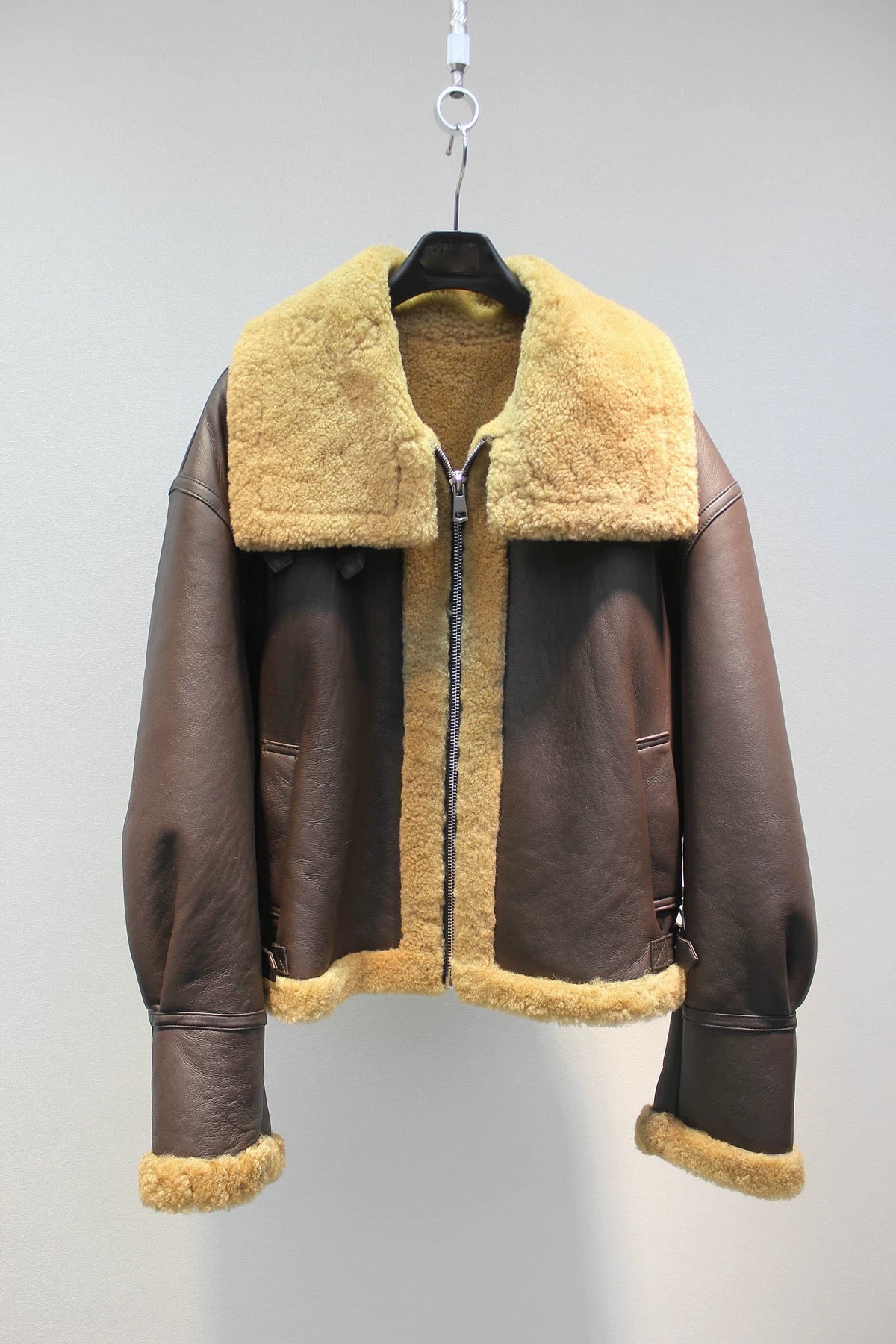 Sheepskin coat