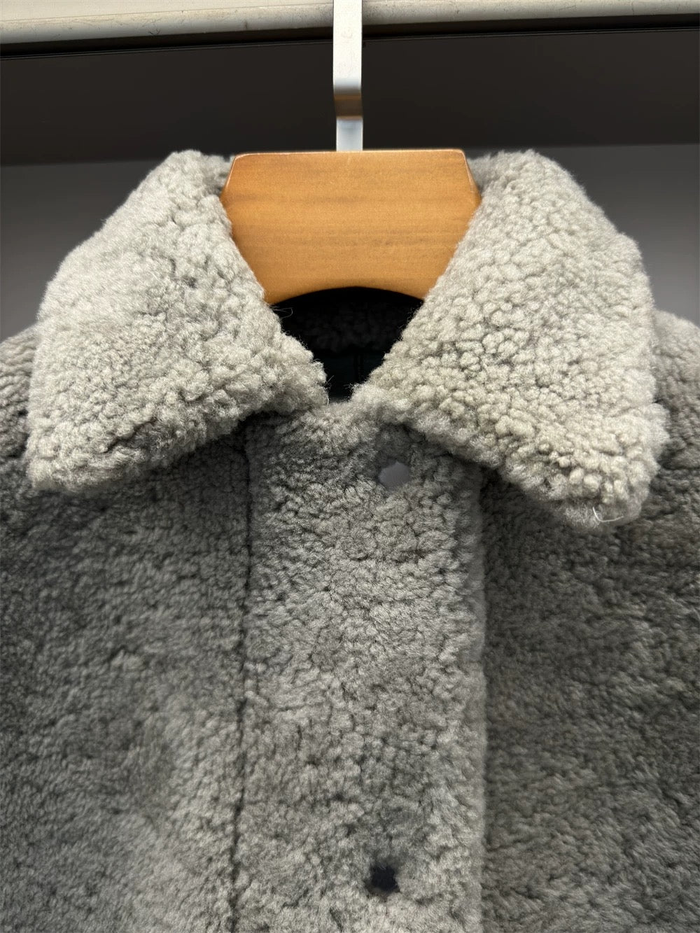 Sheepskin coat