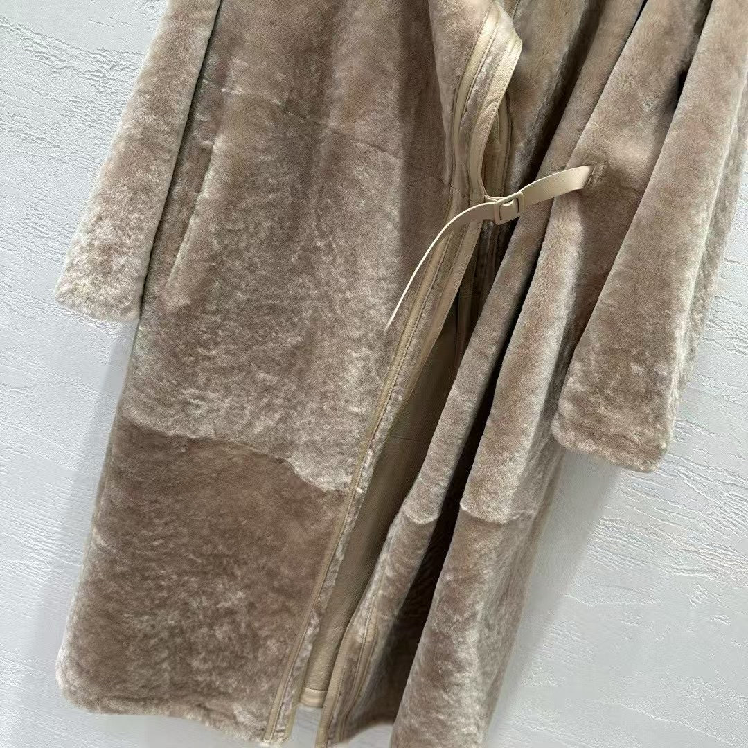 Sheepskin coat